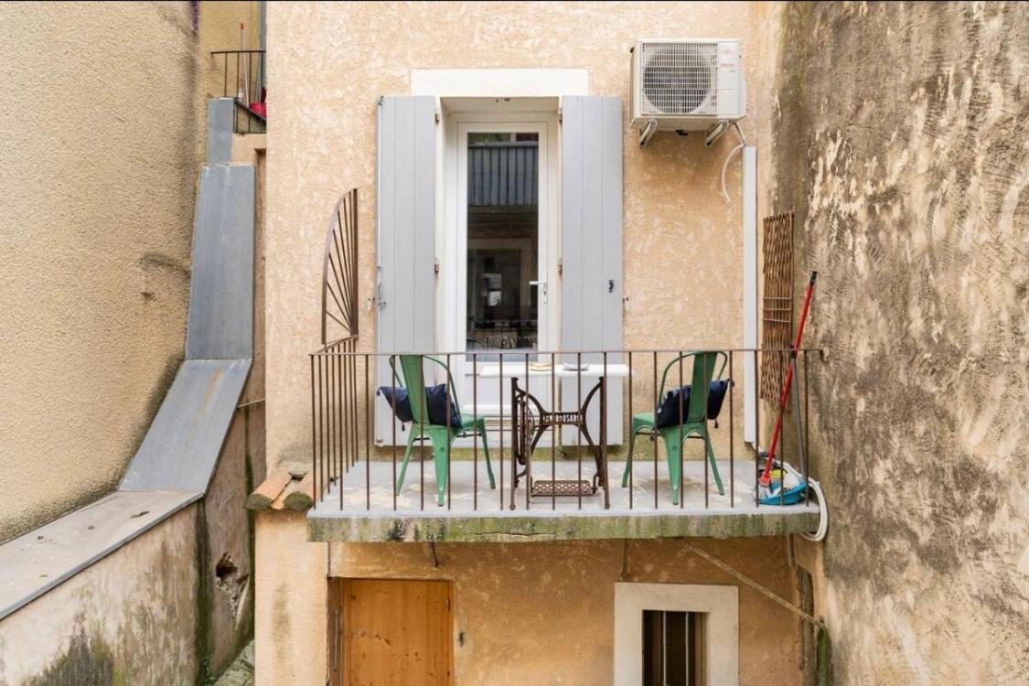 Le Bonheur -Studio Terrasse Centre-Ville - LʼIsle-sur-la-Sorgue Εξωτερικό φωτογραφία
